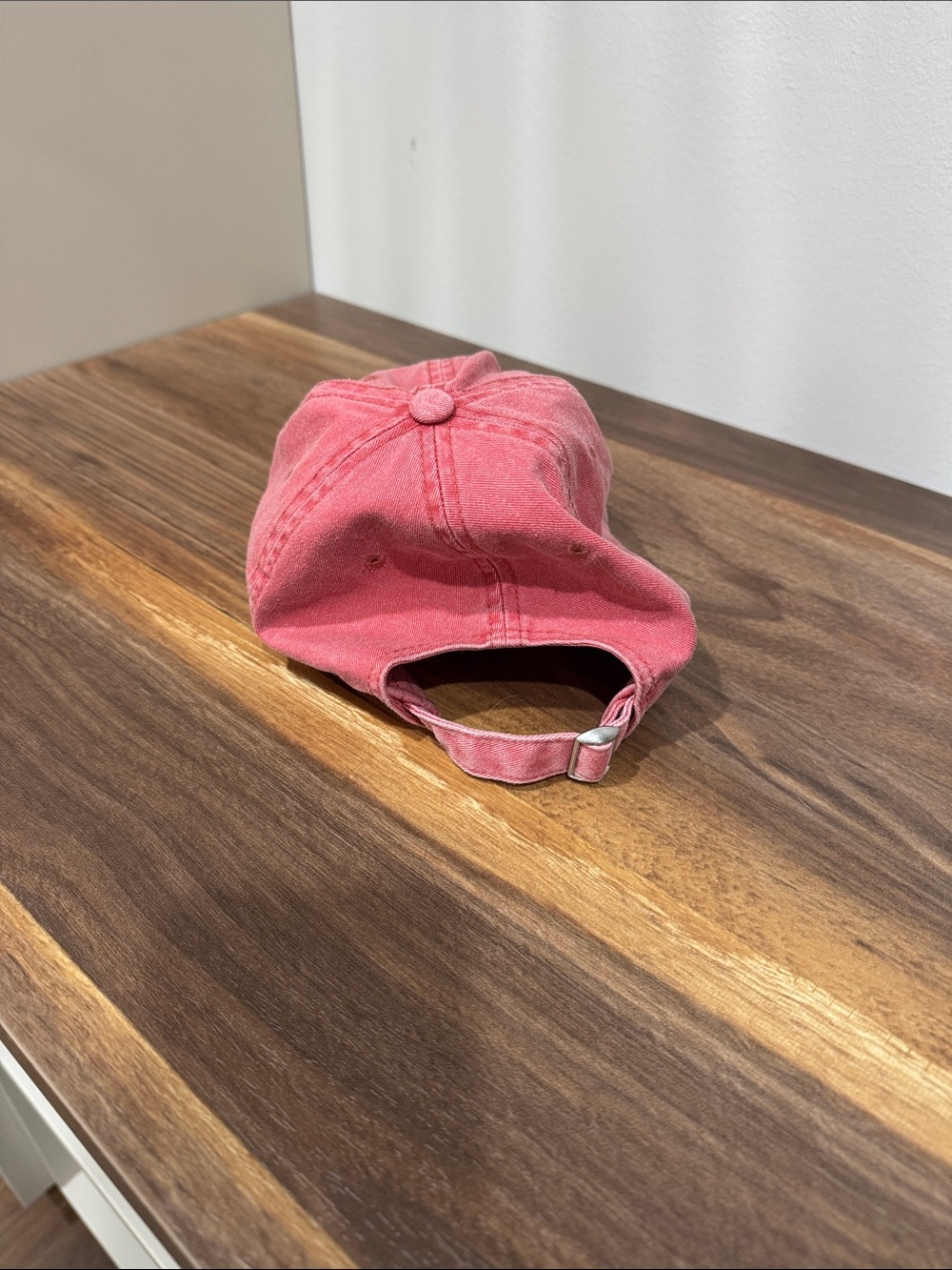 Smathers & Branson Washed Coral ACK baseball cap - Picture 2 of 3